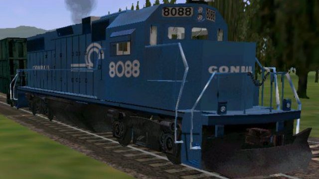 Screenshot 1 — Conrail GP38 Locomotive