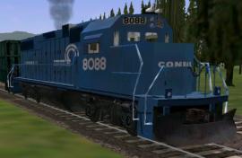 MSTS Conrail GP38 Locomotive