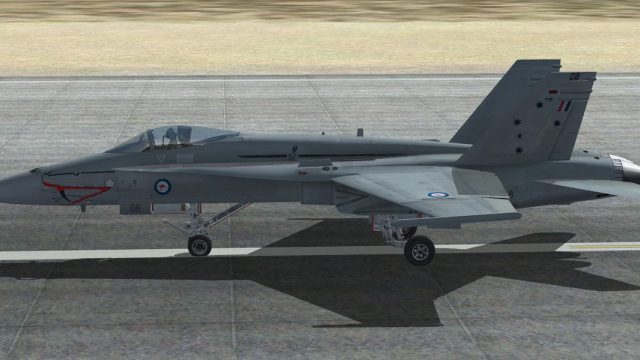 Screenshot 1 — RAAF F/A-18A Hornet