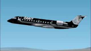 Screenshot 1 — Bombardier/Canadair CRJ-200 - Orbit