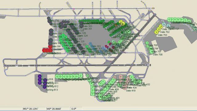 Screenshot 1 — AFCAD2 File For EGLL