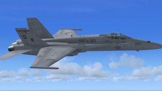 Screenshot 3 — USAF F/A-18 Hornet VMFA-312 "Checkerboards"