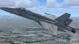 Screenshot 2 — USAF F/A-18 Hornet VMFA-312 "Checkerboards"
