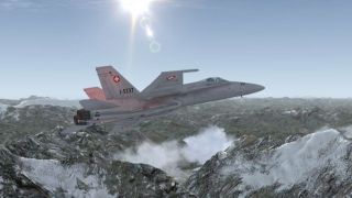 Screenshot 4 — Swiss Air Force F/A-18 Hornet