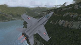Screenshot 3 — Swiss Air Force F/A-18 Hornet