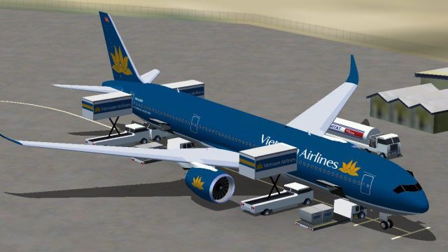 Screenshot 1 — Vietnam Airlines Airbus A350-900 XWB