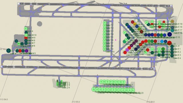 Screenshot 1 — AFCAD2 For Hong Kong Chek Lap Kok