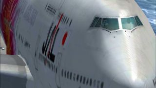 Screenshot 6 — Japan Airlines Boeing 747-400 Flowers Livery