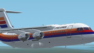 Screenshot 2 — United Express BAe 146-200