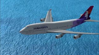 Screenshot 1 — Hawaiian Airlines Boeing 747-400