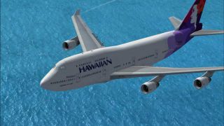 Screenshot 2 — Hawaiian Airlines Boeing 747-400