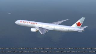 Screenshot 1 — Air Canada Boeing 777-300ER