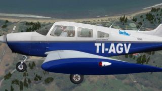 Screenshot 1 — IACA Flight School Piper Archer II TI-AGV