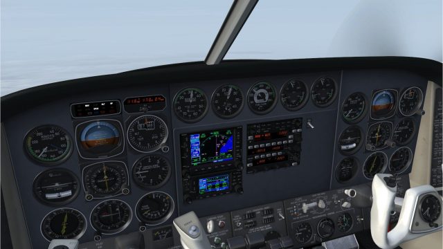Screenshot 1 — Beech B60 Duke N9743S