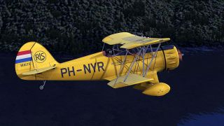 Screenshot 2 — Alabeo Waco YMF-5 Rijks Luchtvaart School Repaint