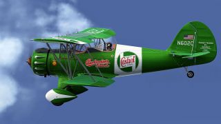Screenshot 3 — Alabeo Waco YMF-5 Castrol/Budweister Paint