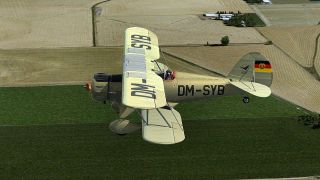 Screenshot 1 — Waco YMF-5 DM-SYB East Germany Fighter