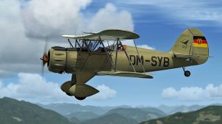 Screenshot 2 — Waco YMF-5 DM-SYB East Germany Fighter