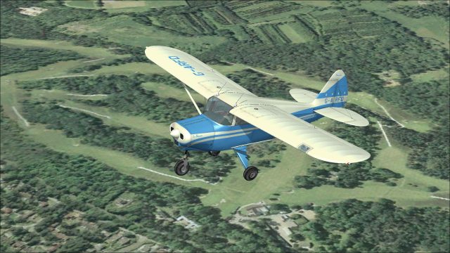 Screenshot 1 — Tri-Pacer G-ARFD
