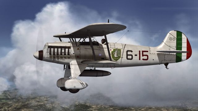 Screenshot 1 — Italian Air Force Heinkel He 51