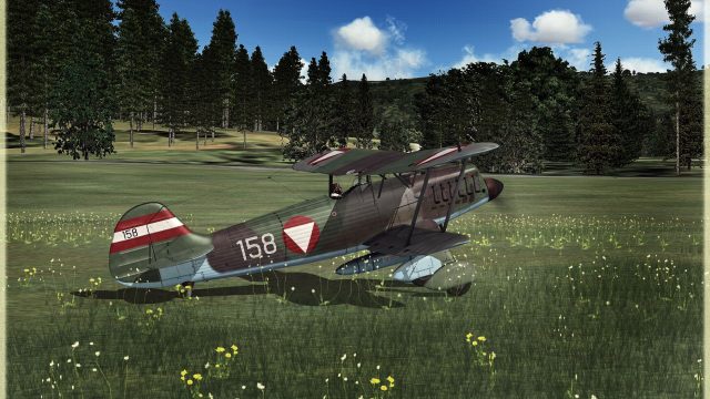 Screenshot 1 — Austrian Air Force Heinkel He 51 158