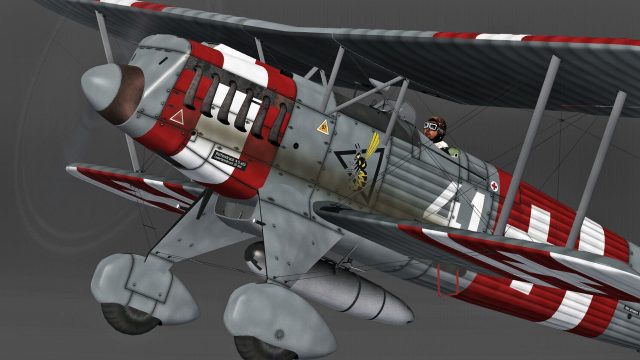 Screenshot 1 — Swiss Air Force Heinkel He 51