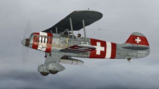 Screenshot 2 — Swiss Air Force Heinkel He 51
