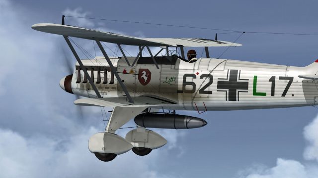 Screenshot 1 — German Air Force Heinkel He 51