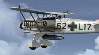 Screenshot 1 — German Air Force Heinkel He 51