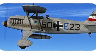 Screenshot 7 — German Air Force Heinkel He 51 50+E23