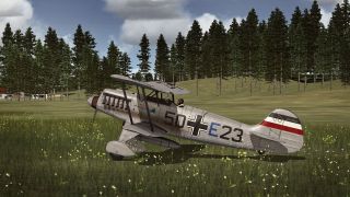 Screenshot 1 — German Air Force Heinkel He 51 50+E23