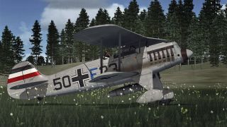 Screenshot 2 — German Air Force Heinkel He 51 50+E23