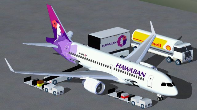 Screenshot 1 — Hawaiian Airlines Bombardier CSeries 110