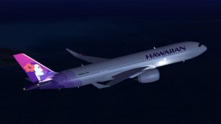 Screenshot 1 — Hawaiian Airlines Airbus A350-800 XWB
