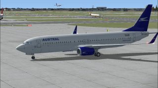 Screenshot 1 — Aerolineas Argentinas Boeing 737-800