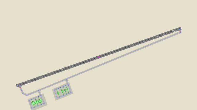 Screenshot 1 — AFCAD2 File For Leh Airport
