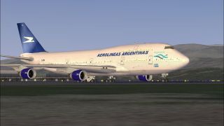 Screenshot 2 — Aerolineas Argentinas Boeing 747-400 Update