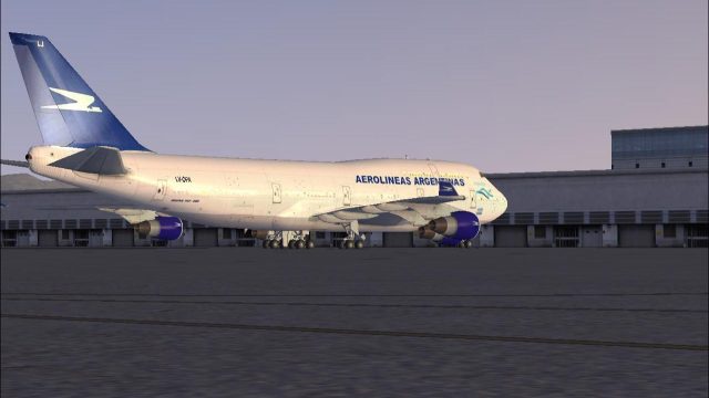 Screenshot 1 — Aerolineas Argentinas Boeing 747-400 Update