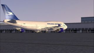 Screenshot 1 — Aerolineas Argentinas Boeing 747-400 Update