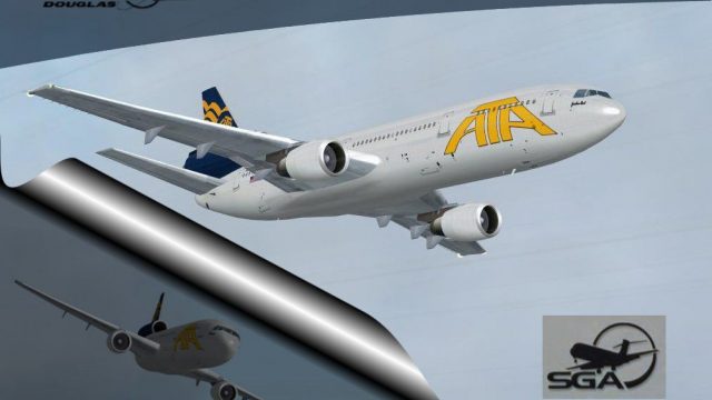 Screenshot 1 — ATA Douglas DC-10-30F