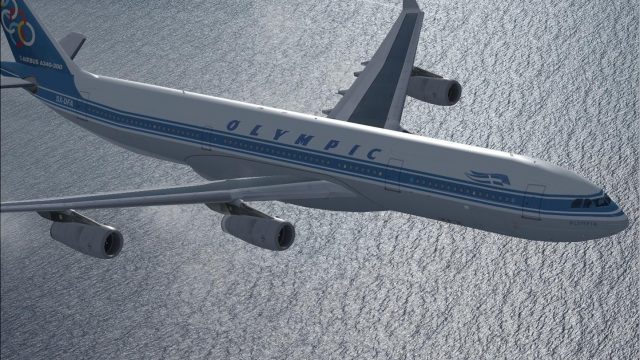 Screenshot 1 — Olympic Airlines Airbus A340-313X