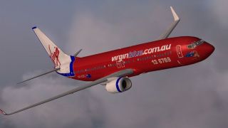Screenshot 1 — Virgin Blue Boeing 737-800