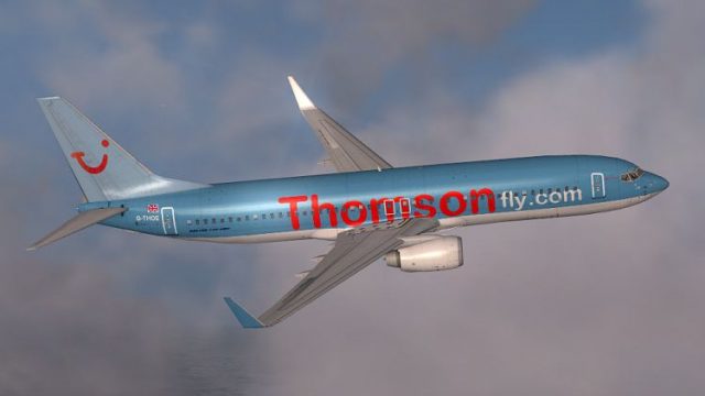 Screenshot 1 — Thomsonfly.com Boeing 737-800