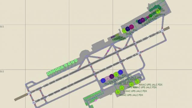 Screenshot 1 — AFCAD2 File For Guam Int'l Airport