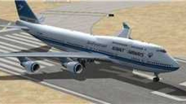 Screenshot 1 — Kuwait Airways Boeing 747-400