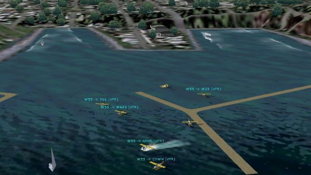 Screenshot 1 — Northwest AI Seaplane Bases