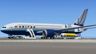 Screenshot 1 — United Boeing 700