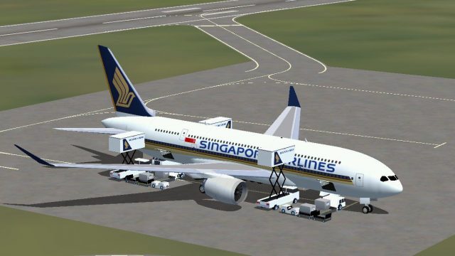 Screenshot 1 — Singapore Airlines Airbus A370