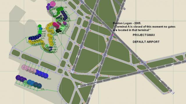Screenshot 1 — Boston Logan Int'l AFCAD 2005