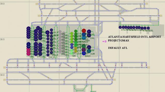 Screenshot 1 — Hartsfield Atlanta AFCAD 2005